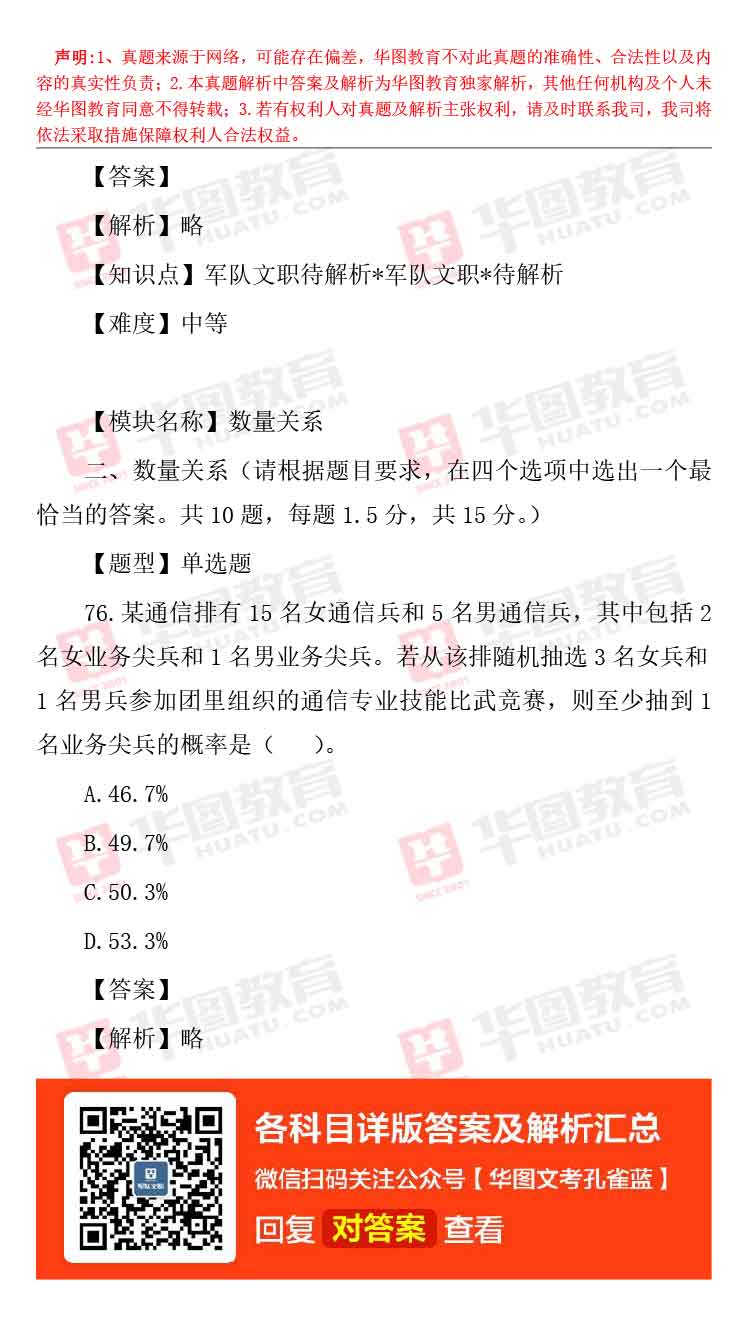 軍隊文職題庫_軍隊文職題庫_軍隊文職題庫
