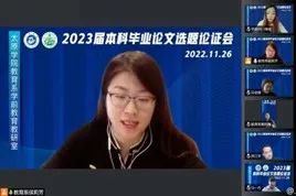 教育系2023屆學(xué)前教育專業(yè)本科畢業(yè)論文選題論證會圓滿完成